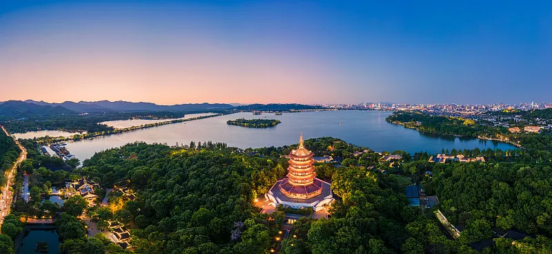西湖全景